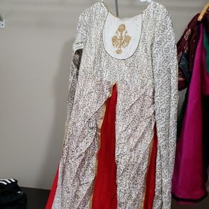 Suit ,maxi dress